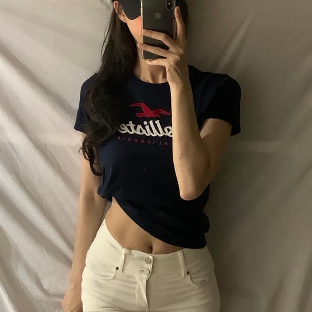 홀리스터 반팔티