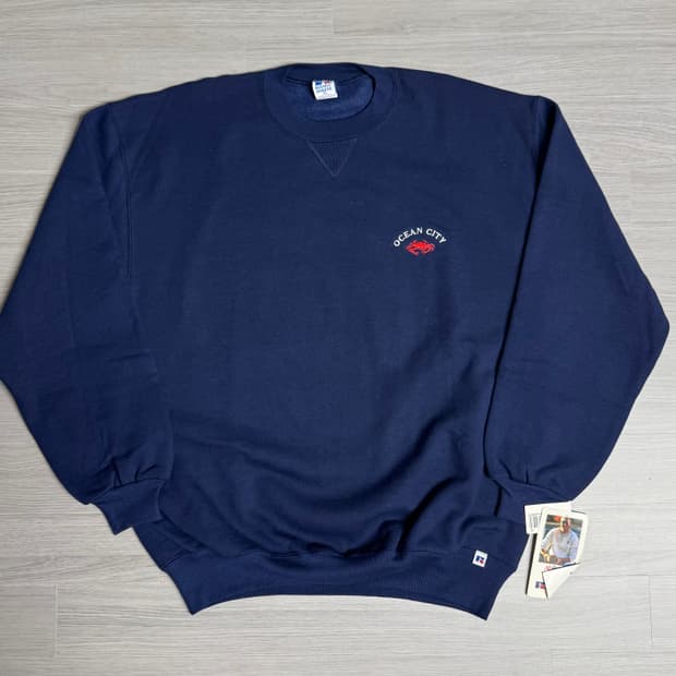 90s 러셀 스웻셔츠 데드스탁 XL