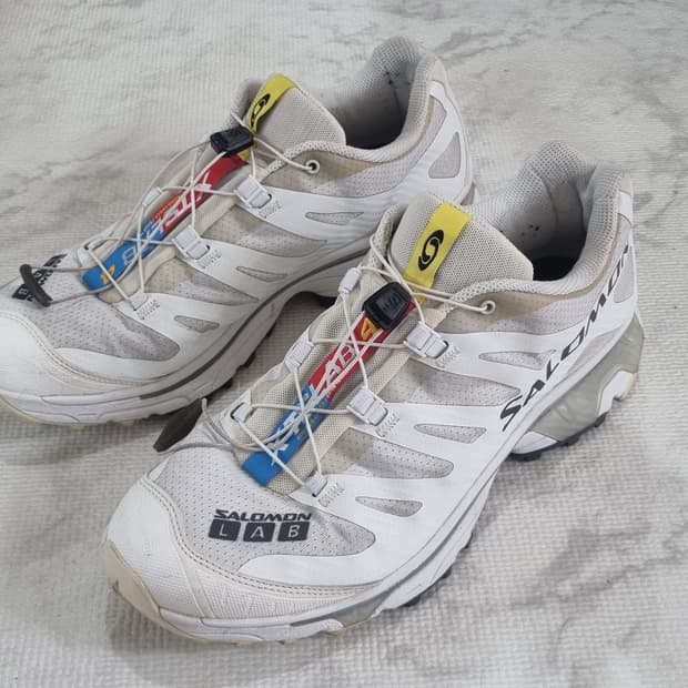 살로몬 xt-4 화이트 루나 록 290