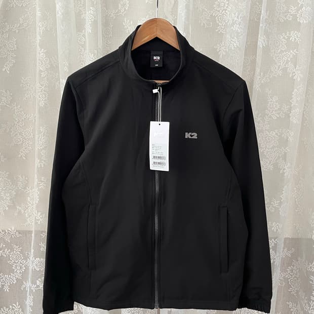 100) 새상품 K2 후리스 바람막이 자켓 블랙