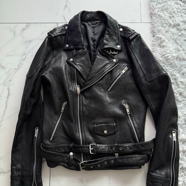 광희시장 빈티지 레더자켓 48 사이즈감