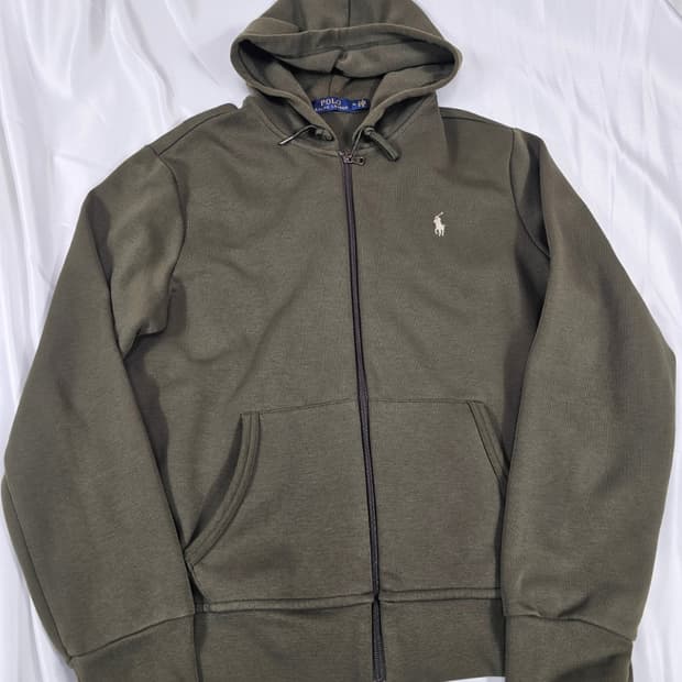 폴로후드집업