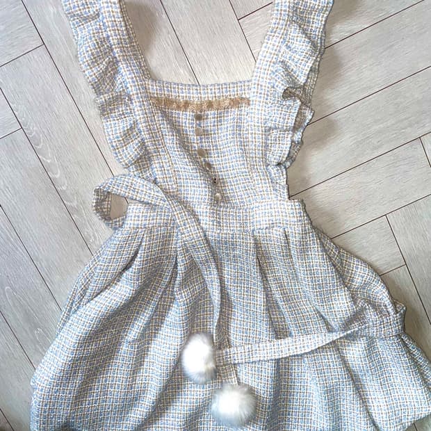 (새상품)리즈리사 민소매 원피스 히메갸루 오네 갸루 