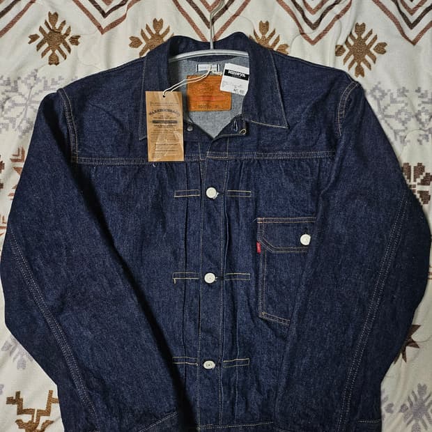[38] 웨어하우스 덕디거-2001 데님자켓 (1947 T백)