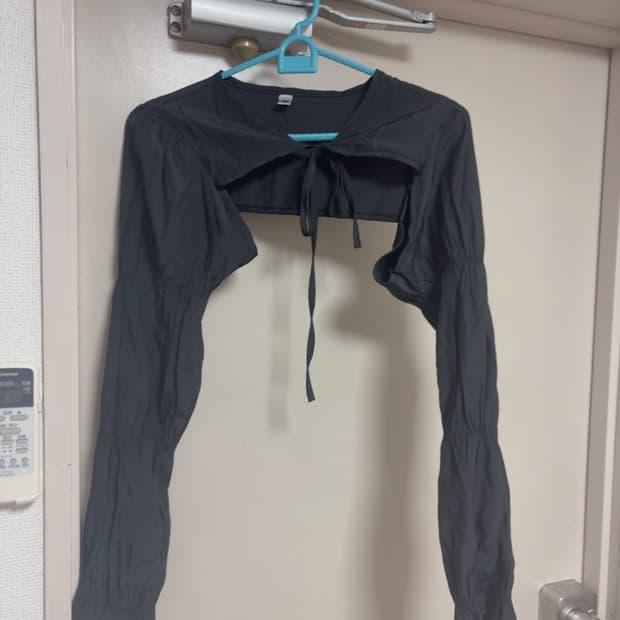 볼레로 퍼프 가디건 