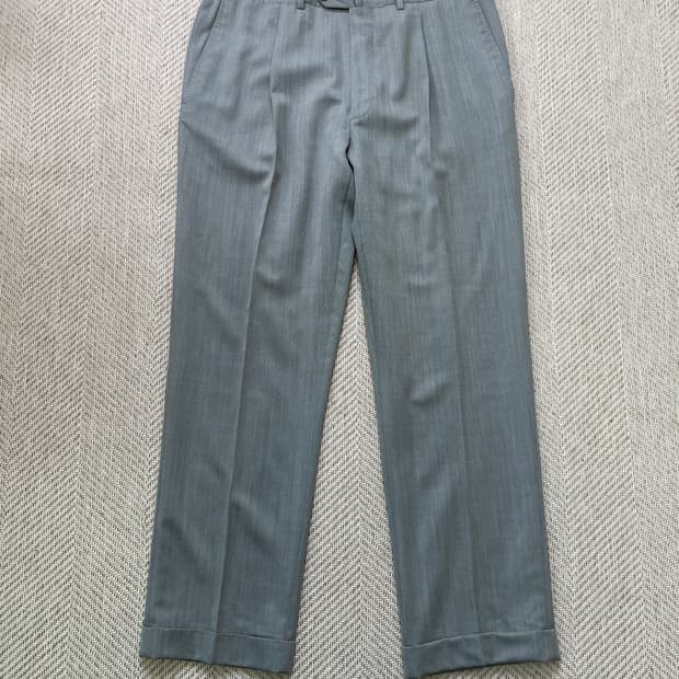 에르메네질도 제냐 라나울 그레이 슬렉스