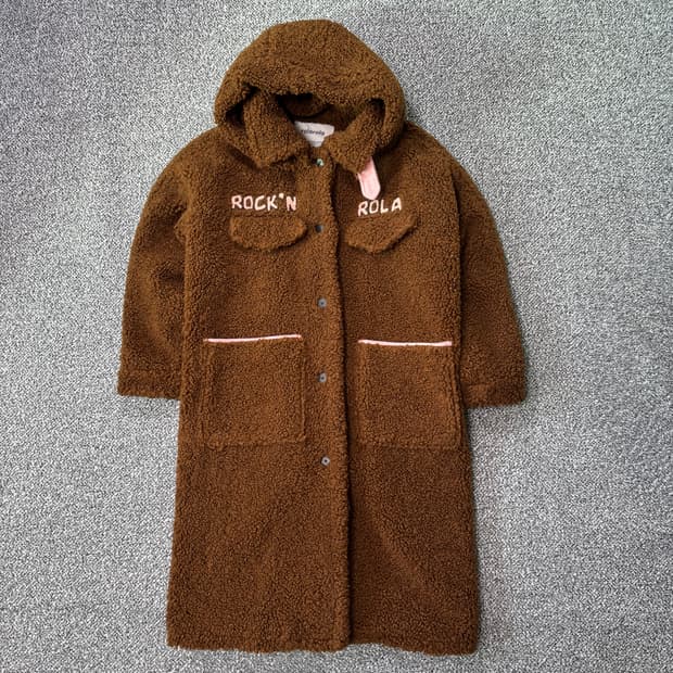 [W] 로라로라 부클 코트 브라운 (F)