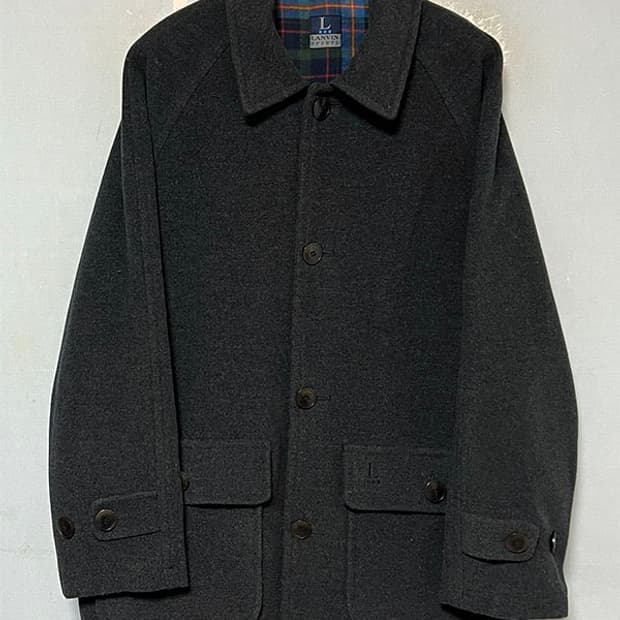 랑방 남자 모직자켓 하프코트 기본 L 100