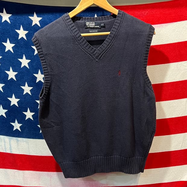 폴로 랄프로렌 니트 베스트
