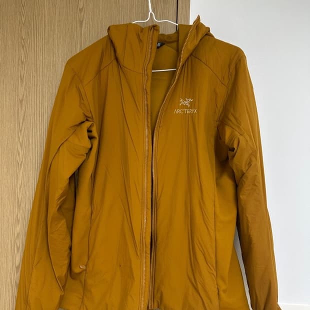 아크테릭스 아톰 후디 여성 S 머스타드