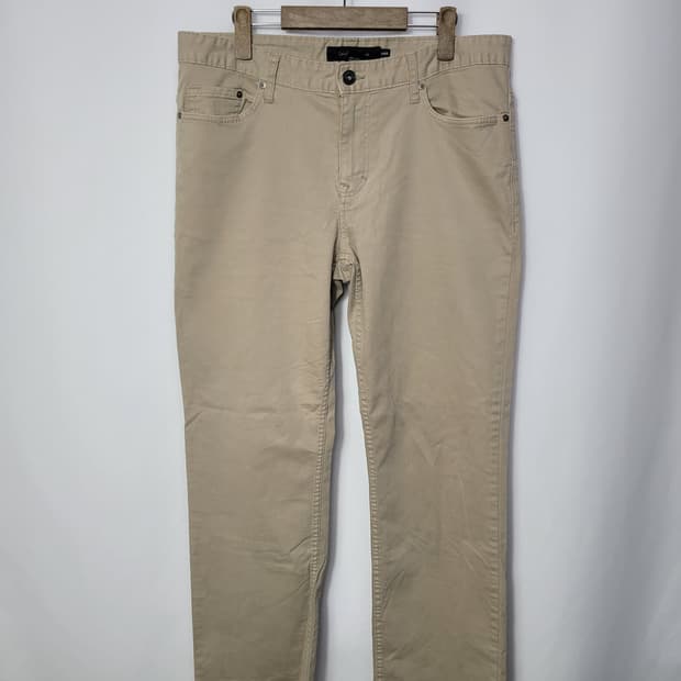 캘빈클라인 진 베이지 면바지