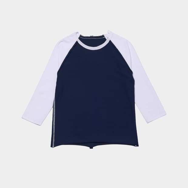 공테잎 REVERSIBLE RAGLAN T-SHIRT NAVY