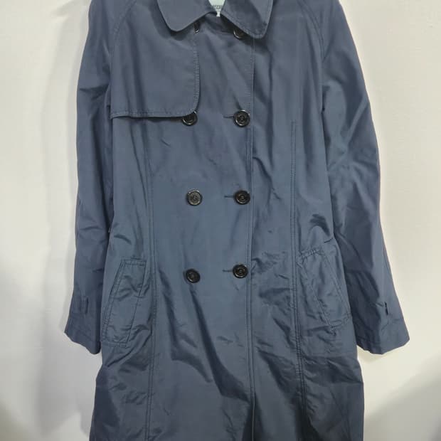 모스키노 네이비 트렌치 코트