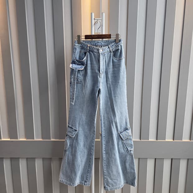 카고 부츠컷 데님