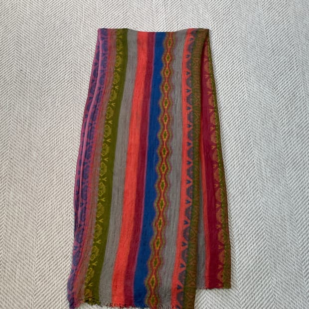 Zara 자라 인디안 에스닉 머플러 