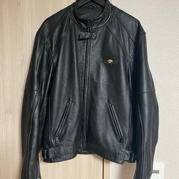 할리데이비슨 100주년 레이싱 레더 바이커 가죽 자켓 샘플 L