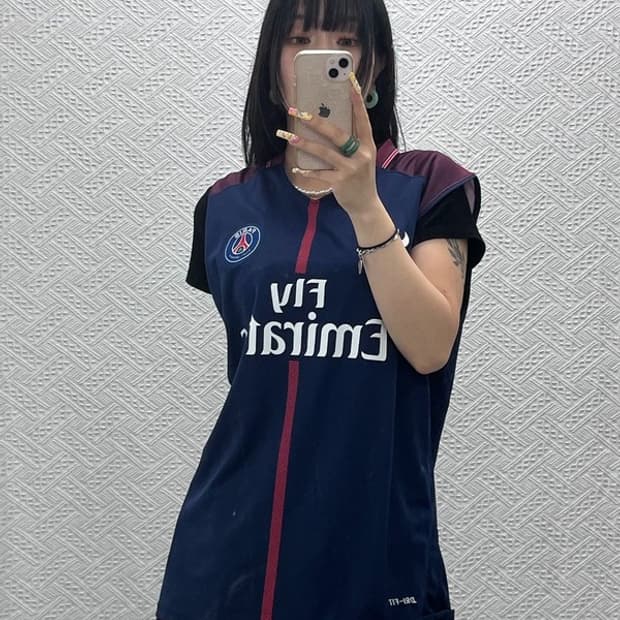 나이키 빈티지 스포티 파리생제르망 나시 유니폼 XL C14003