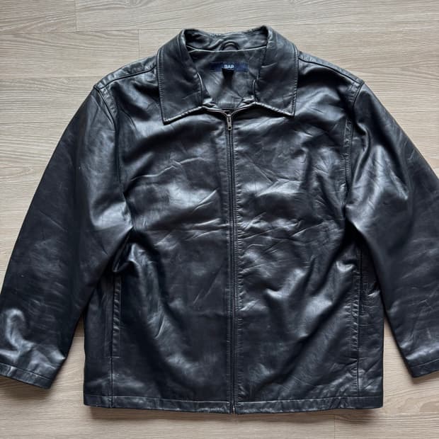GAP 갭 레더카코트 가죽자켓 2XL