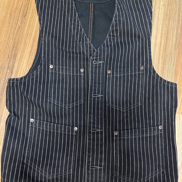 Iron Hearts 데님 와바시 Vest