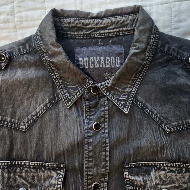 BUCKAROO 워싱 셔츠