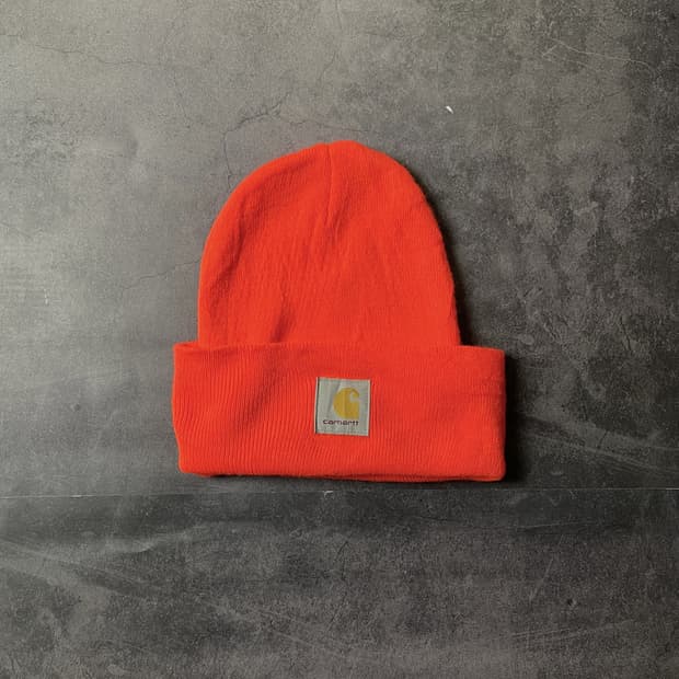 CARHARTT 칼하트 빈티지 니트 커프드 비니