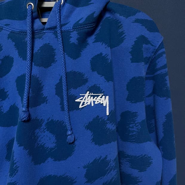 Stussy Leopard Skull Hoodie