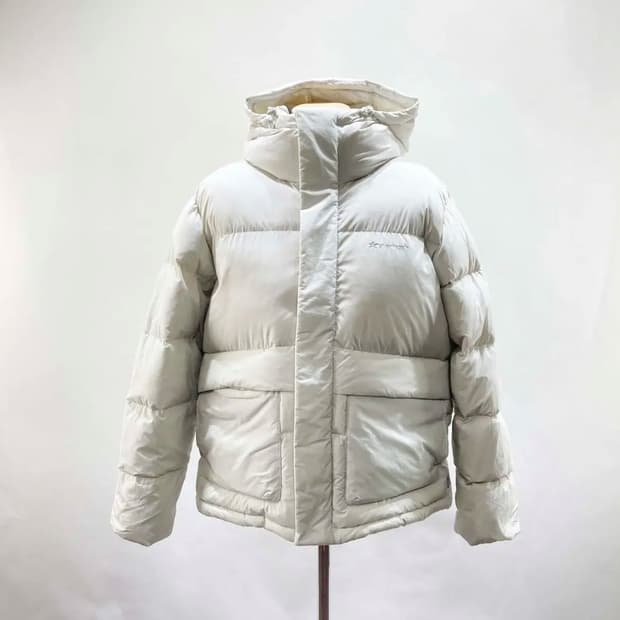 스노우피크 아이보리 패딩 100