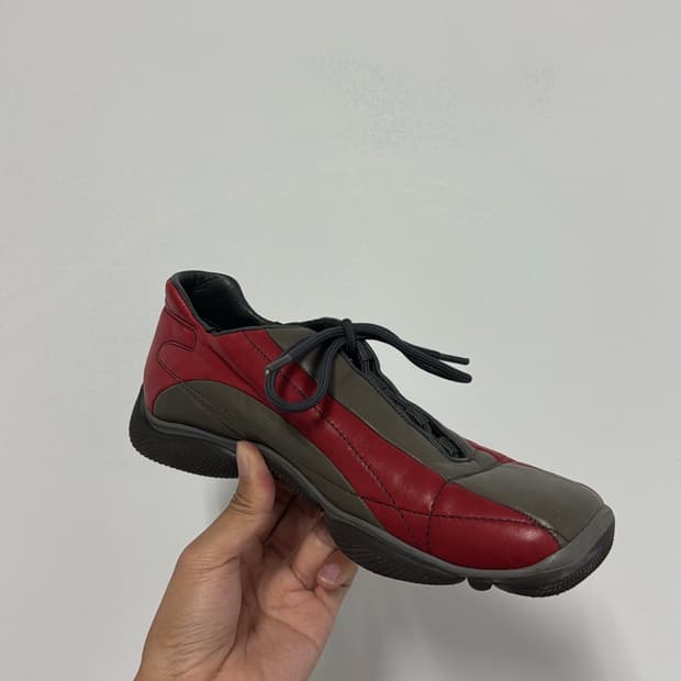 90s Prada archive leather sneakers
