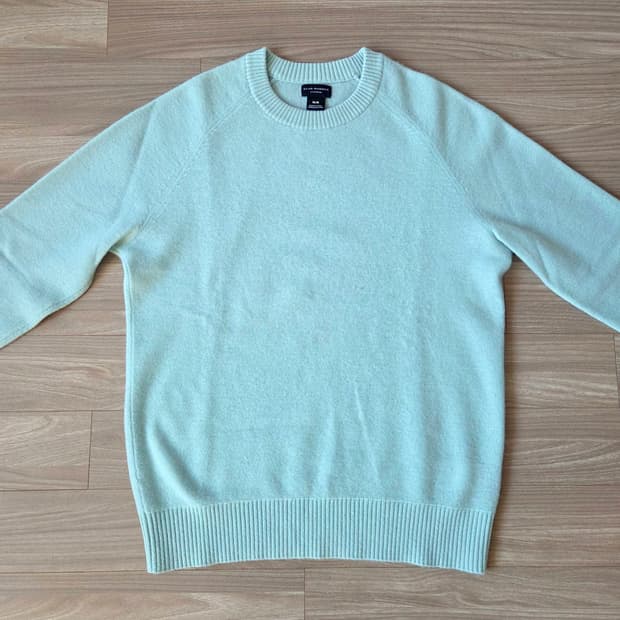 클럽모나코 캐시미어100 니트 민트 m사이즈 새상품급