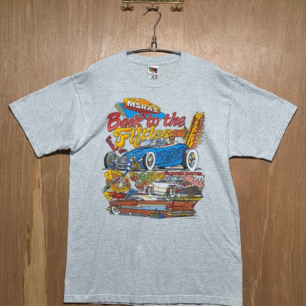 00s Frutt of the loom 그래픽 티셔츠
