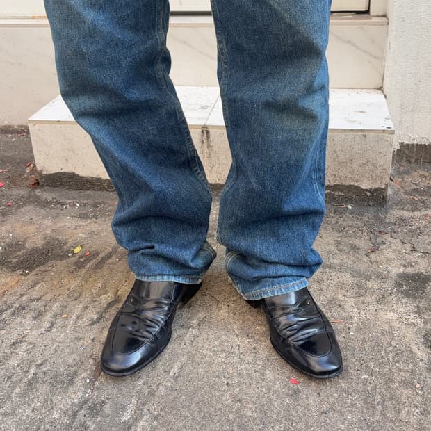 90‘s Balenciaga Paris Shirring BB loafer