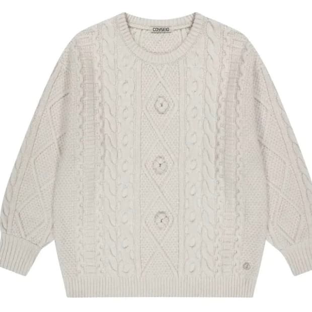 코이세이오 폼폼 니트