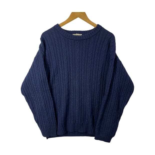 [Eddie Bauer] 에디바우어 꽈배기 울 