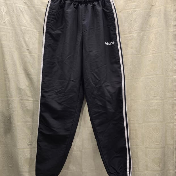 아디다스 3선 트레이닝 바지 윈드팬츠 L(29~30)