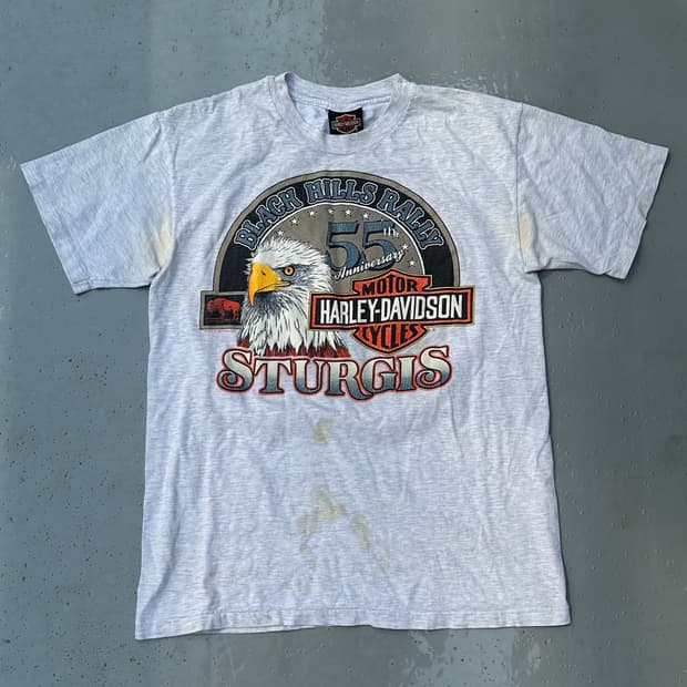 [할리데이비슨] •90s Vintage Sturgis Tee