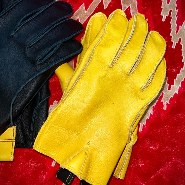 워크웨어무드 남자 가죽장갑 (천연가죽)