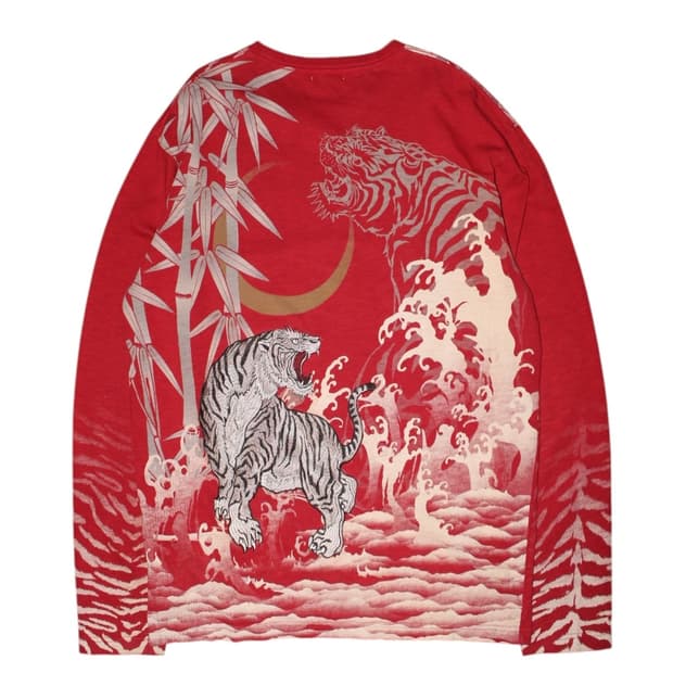 華鳥風月 화조풍월 Bamboo x Wave x Tiger Sleeve 