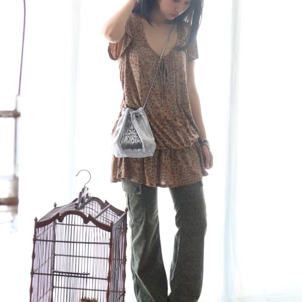 [Hysteric Glamour] Leopard Tunic Dress