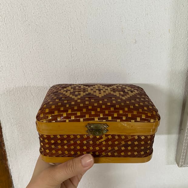 보관함 보석함 차통 나무 