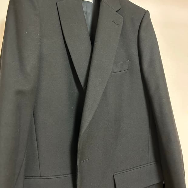 Dries van noten 블랙 블레이저 44사이즈