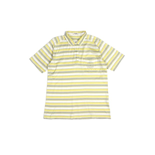 Celine Paris Stripe polo shirt