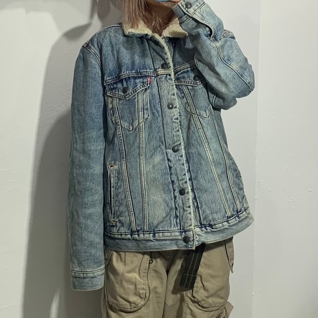 리바이스 세르파 데님자켓 