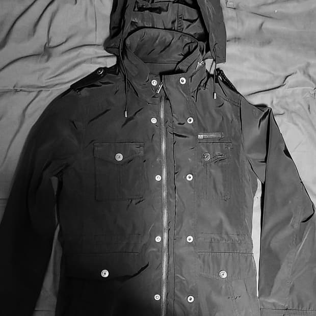 FRJEANS 사파리 헌팅자켓(후드탈부착) 100