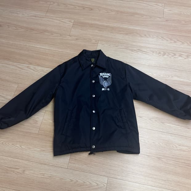 롤링라우드 코치자켓 블랙 0사이즈 블라인드파일즈