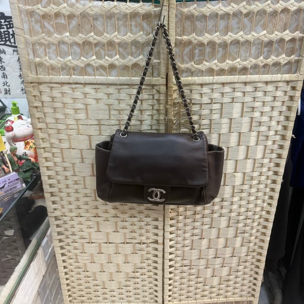 정품 샤넬 램스킨 체인백 팝니다