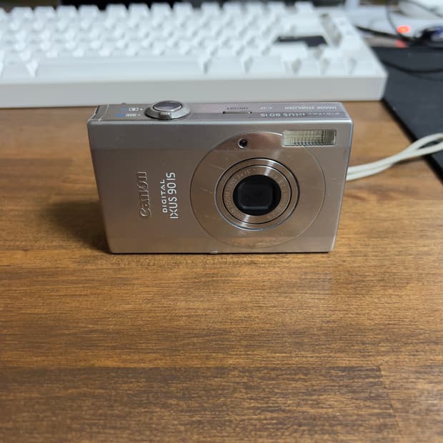 캐논 IXUS 90 IS 실버 디지털 카메라