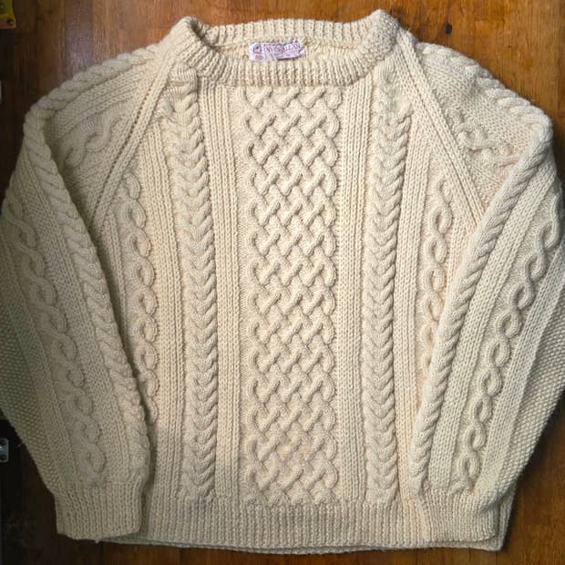 핸드메이드 니트 HAND MADE in SCOTLAND