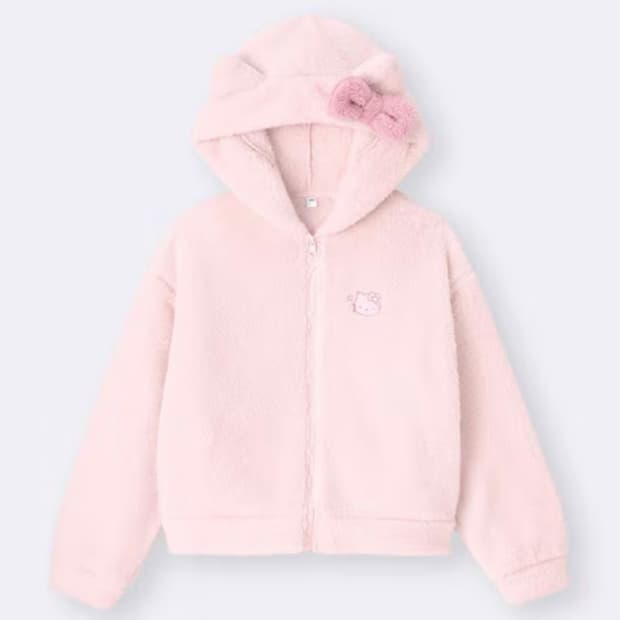 GU 헬로키티 후리스