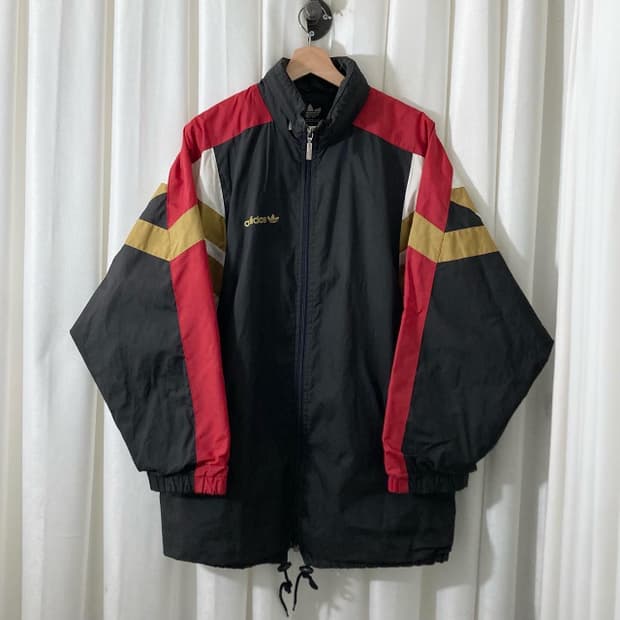 아디다스 멀티컬러 포인트 배색 윈드브레이커