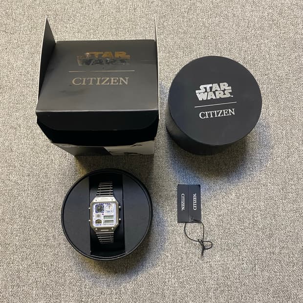 시티즌 스타워즈 아나디지템프 시계
